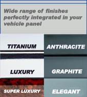 taxmetro con amplia gama de acabados:titanio,antracita,grafito,elegante,lujo y super lujo